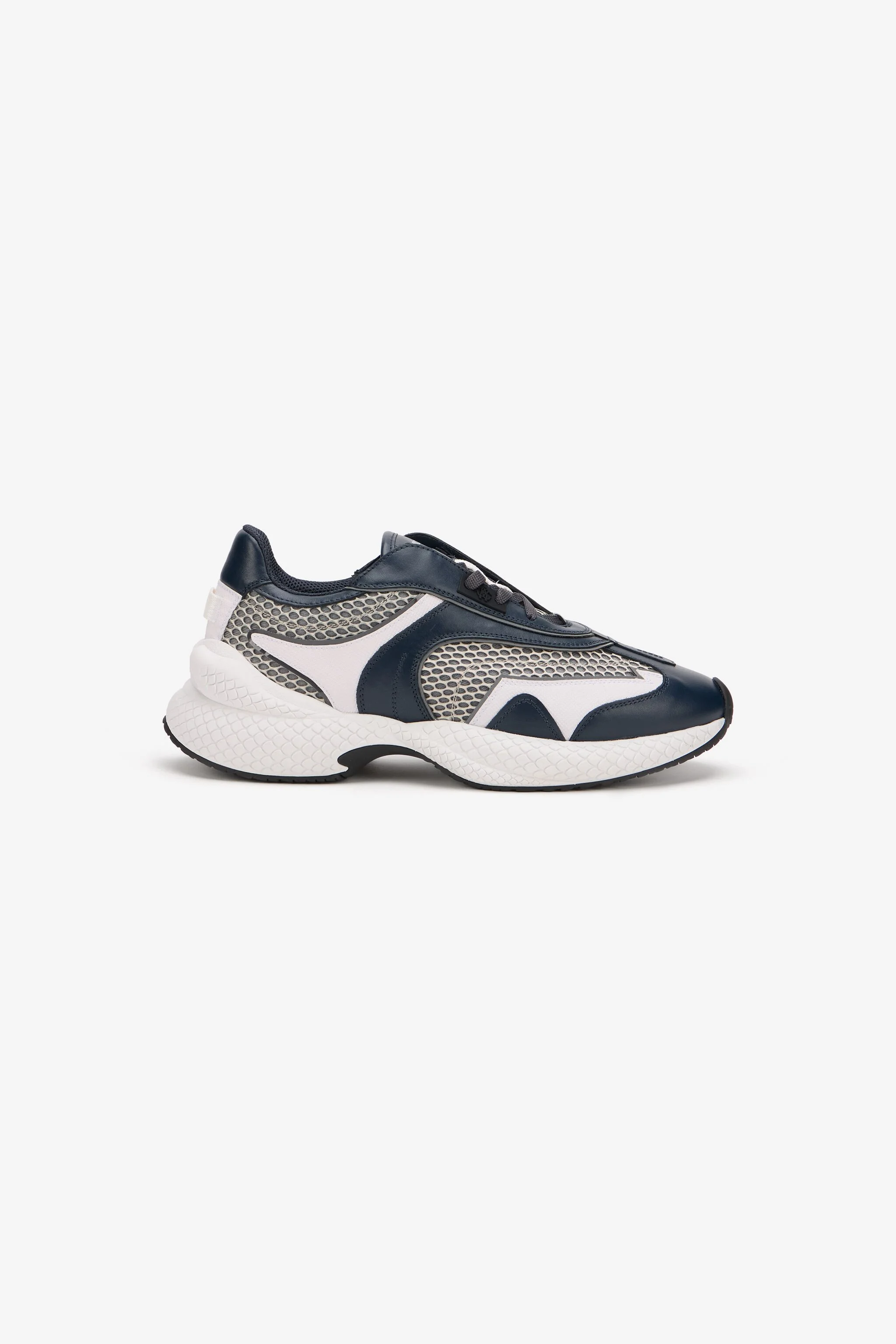 Navy Blue Chunky Sneaker - 1