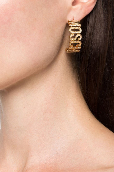 Moschino Logo earrings outlook