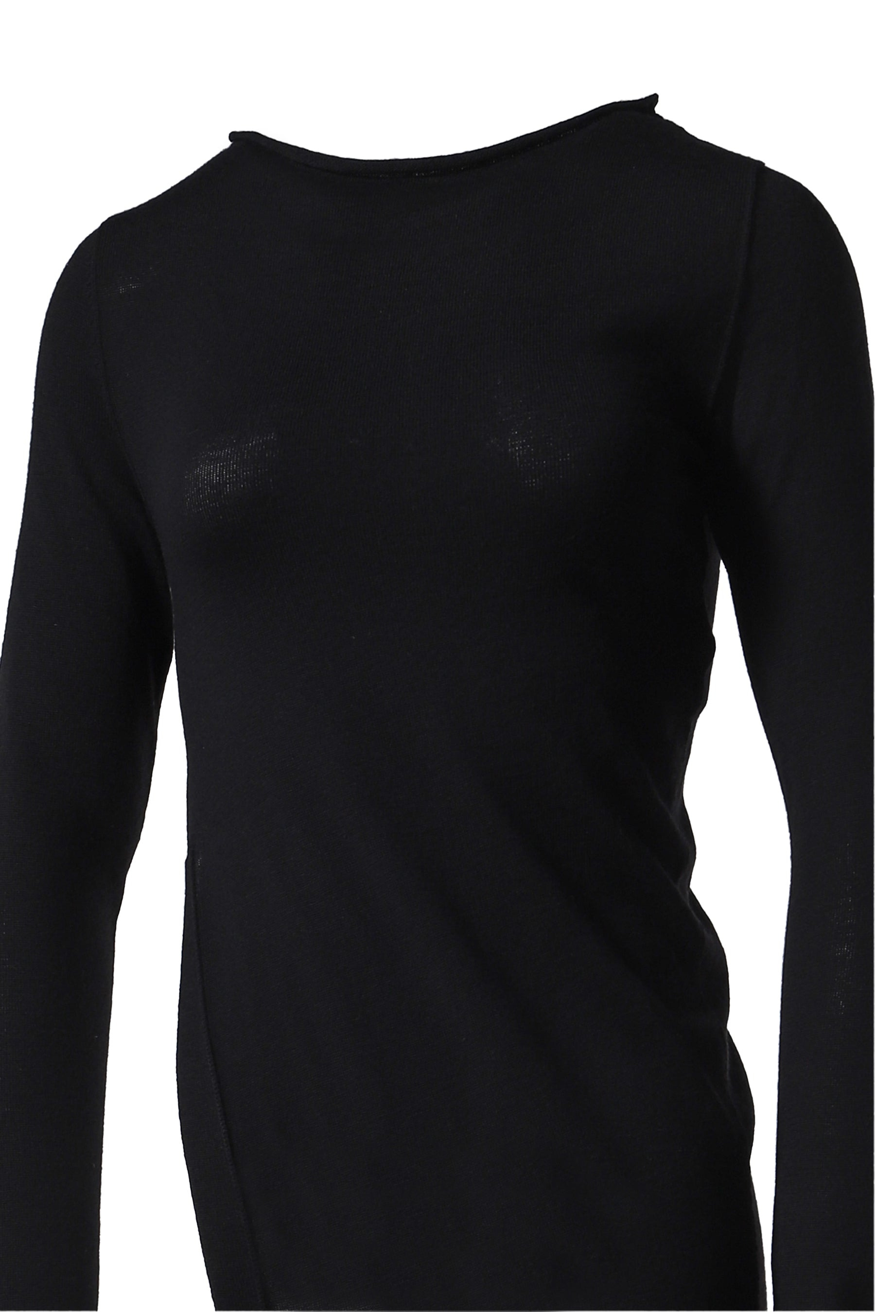 EASY LONG TOP / BLK - 4