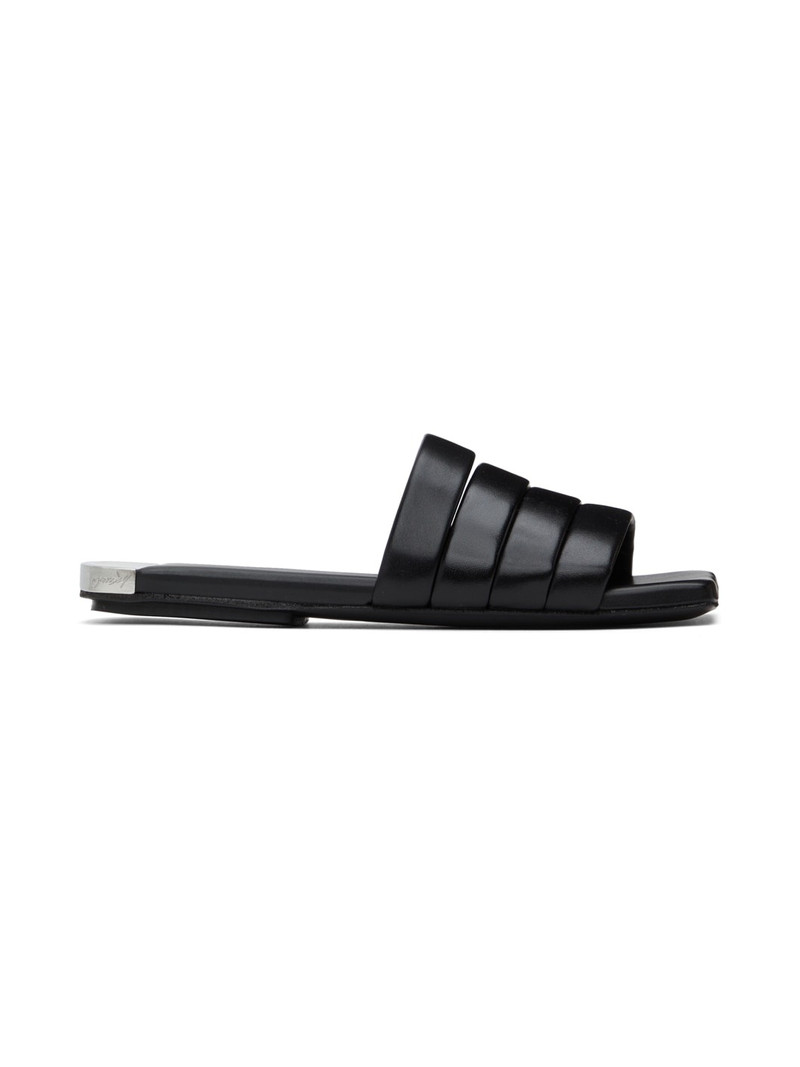 Black Tavola Sandals 1