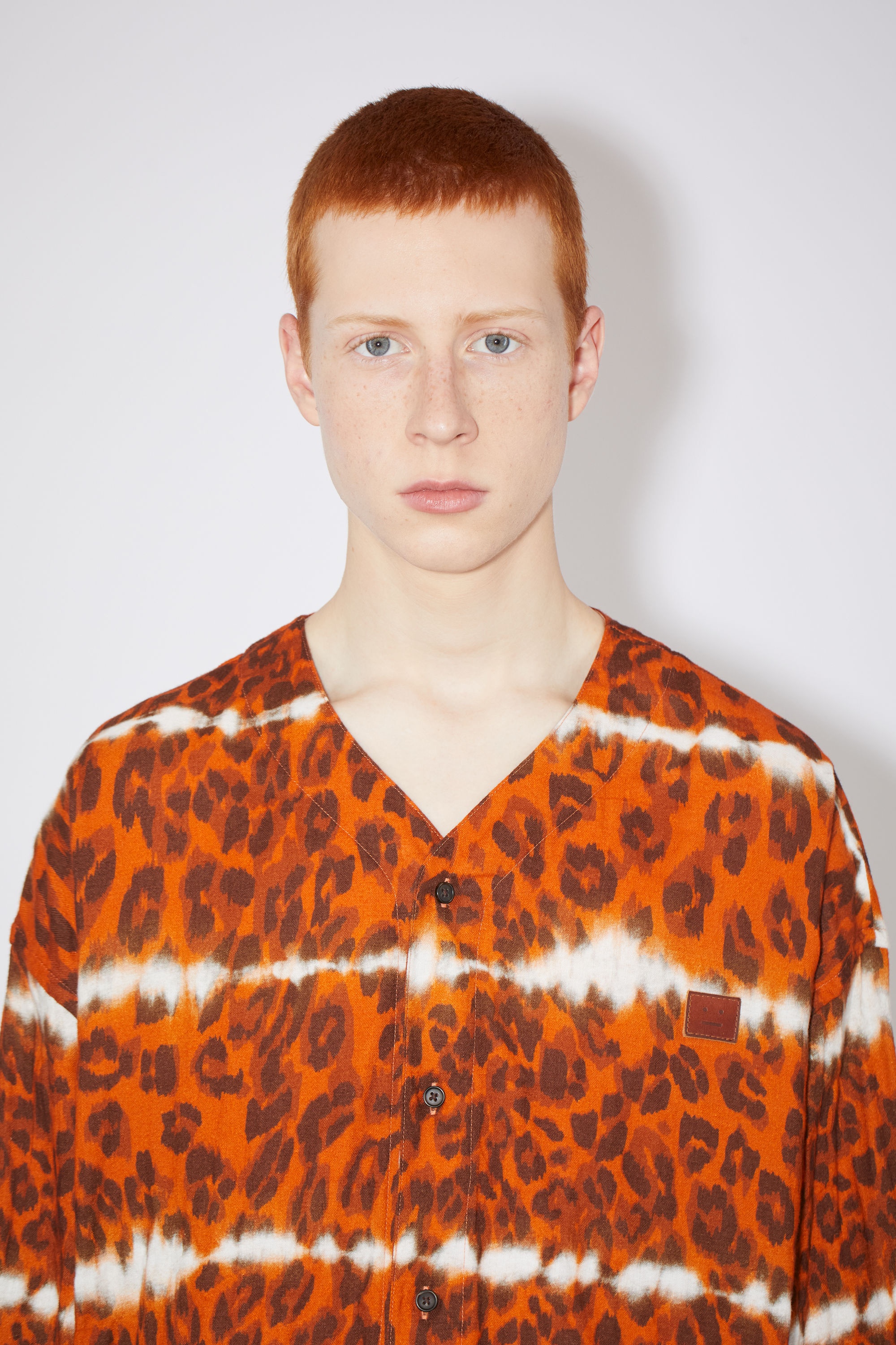 Long sleeve shirt - Rust red/brown - 5