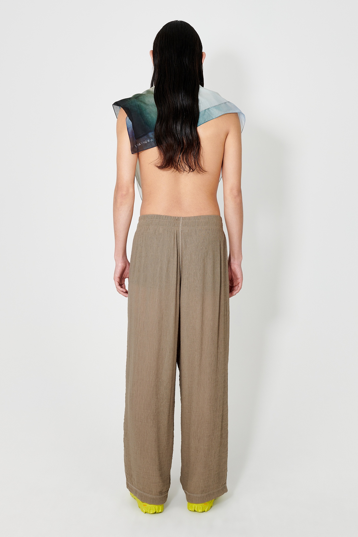 Reduced Trouser Muck Ruffle Viscose - 6