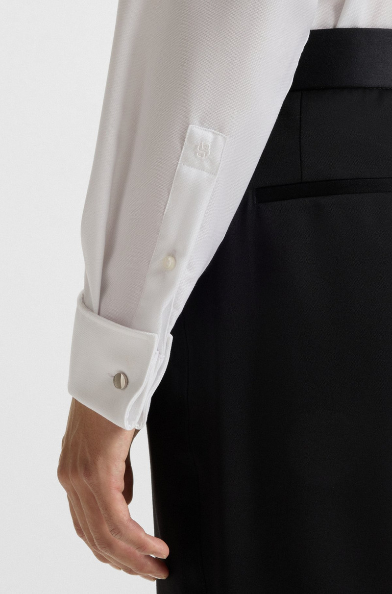WRINKLE-RESISTANT SLIM-FIT SHIRT IN OXFORD COTTON 6