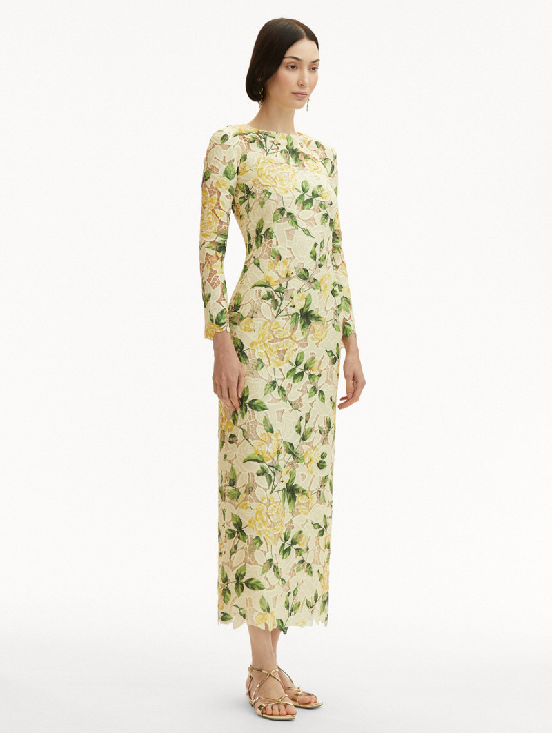 ENGLISH ROSE GUIPURE DRESS 4