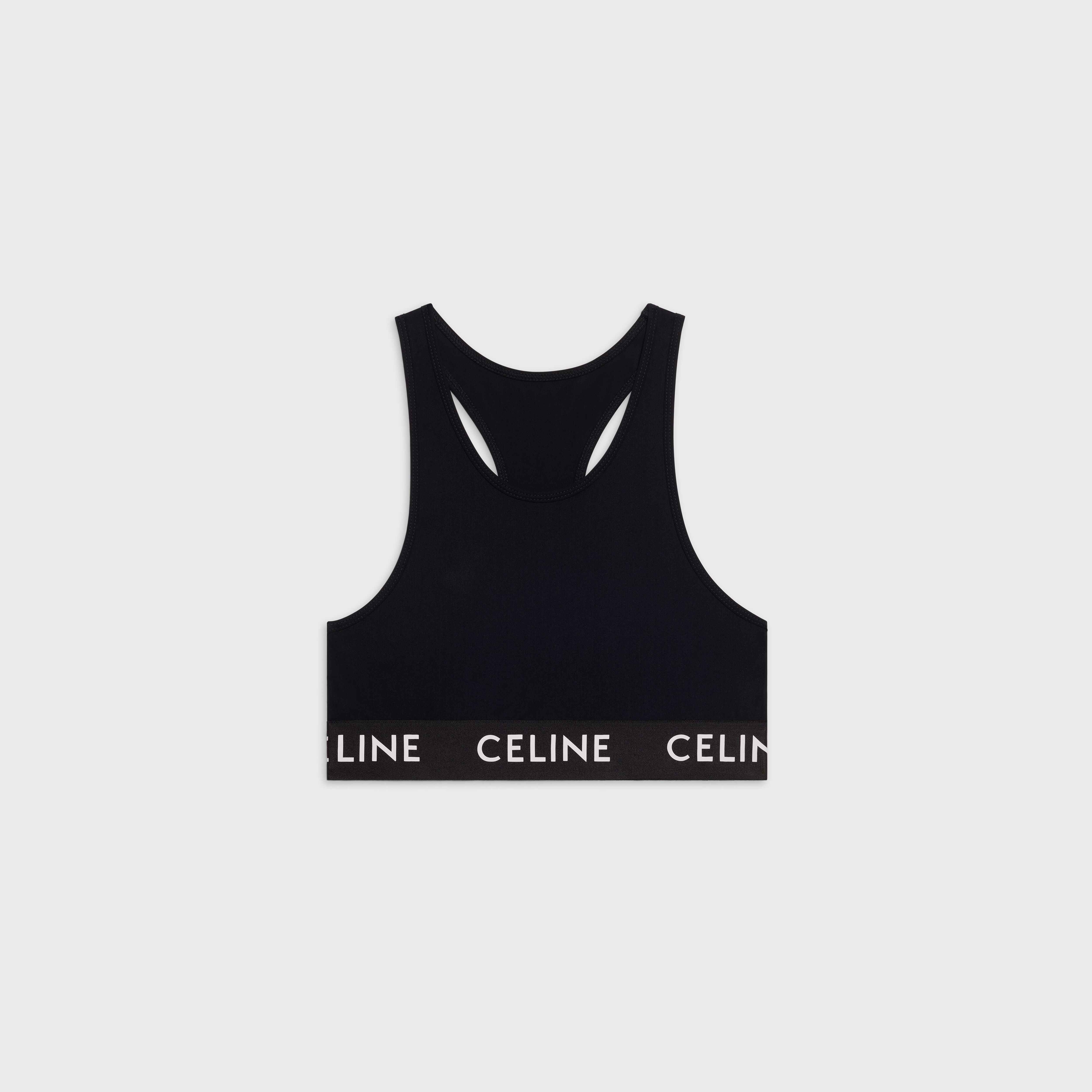 CELINE TECHNICAL JERSEY BRA TOP - 1