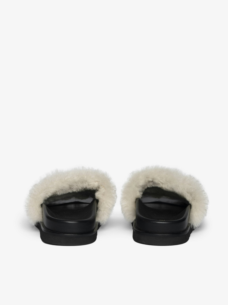 Zadig & Voltaire Teddy Shearling Mules outlook