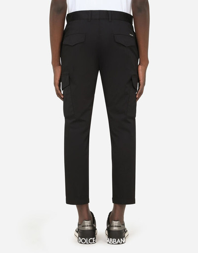 Dolce & Gabbana Stretch cotton cargo pants outlook