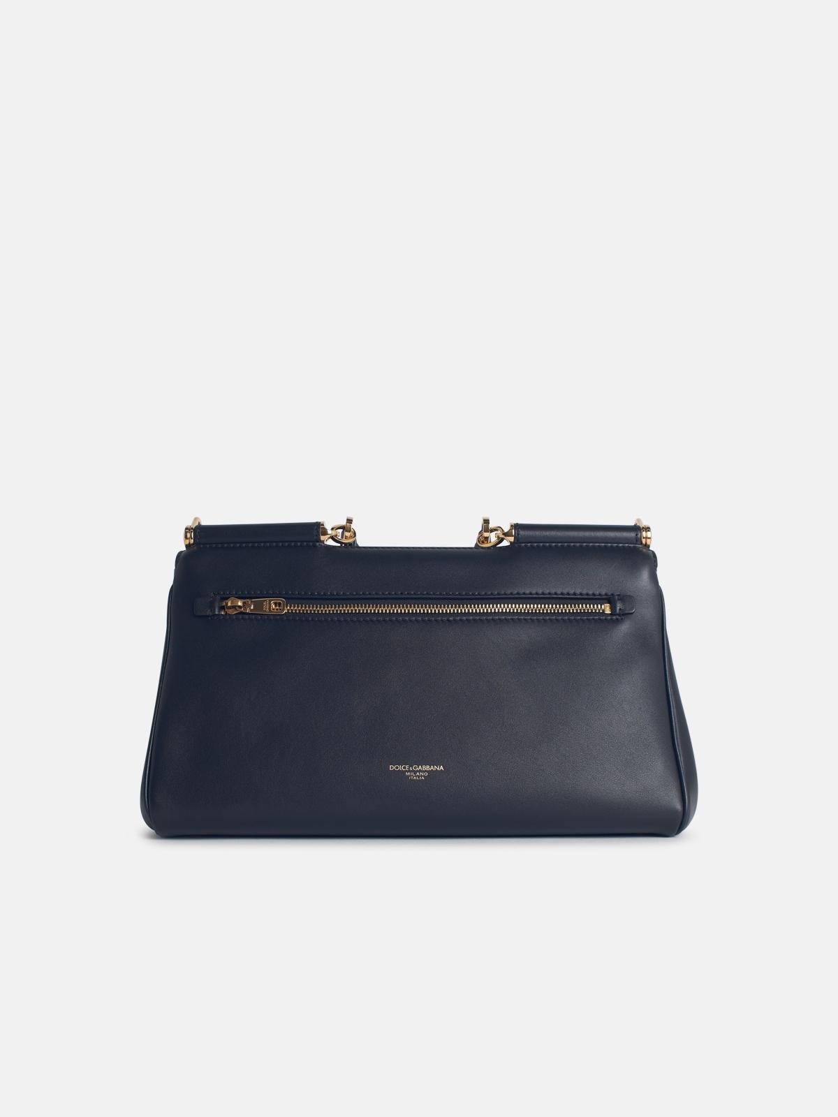 'MY SICILY' PLONGÉ CALF LEATHER HANDBAG - 3