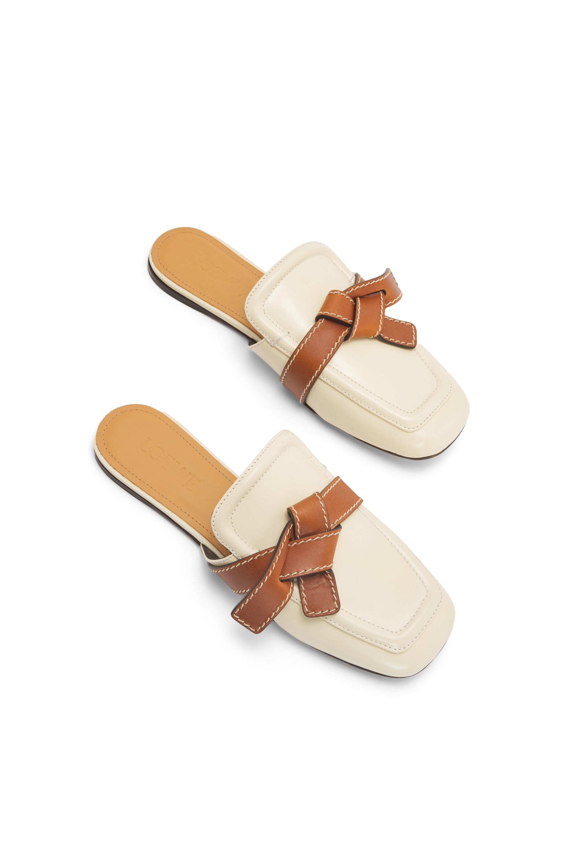 Gate flat mule in calfskin - 3
