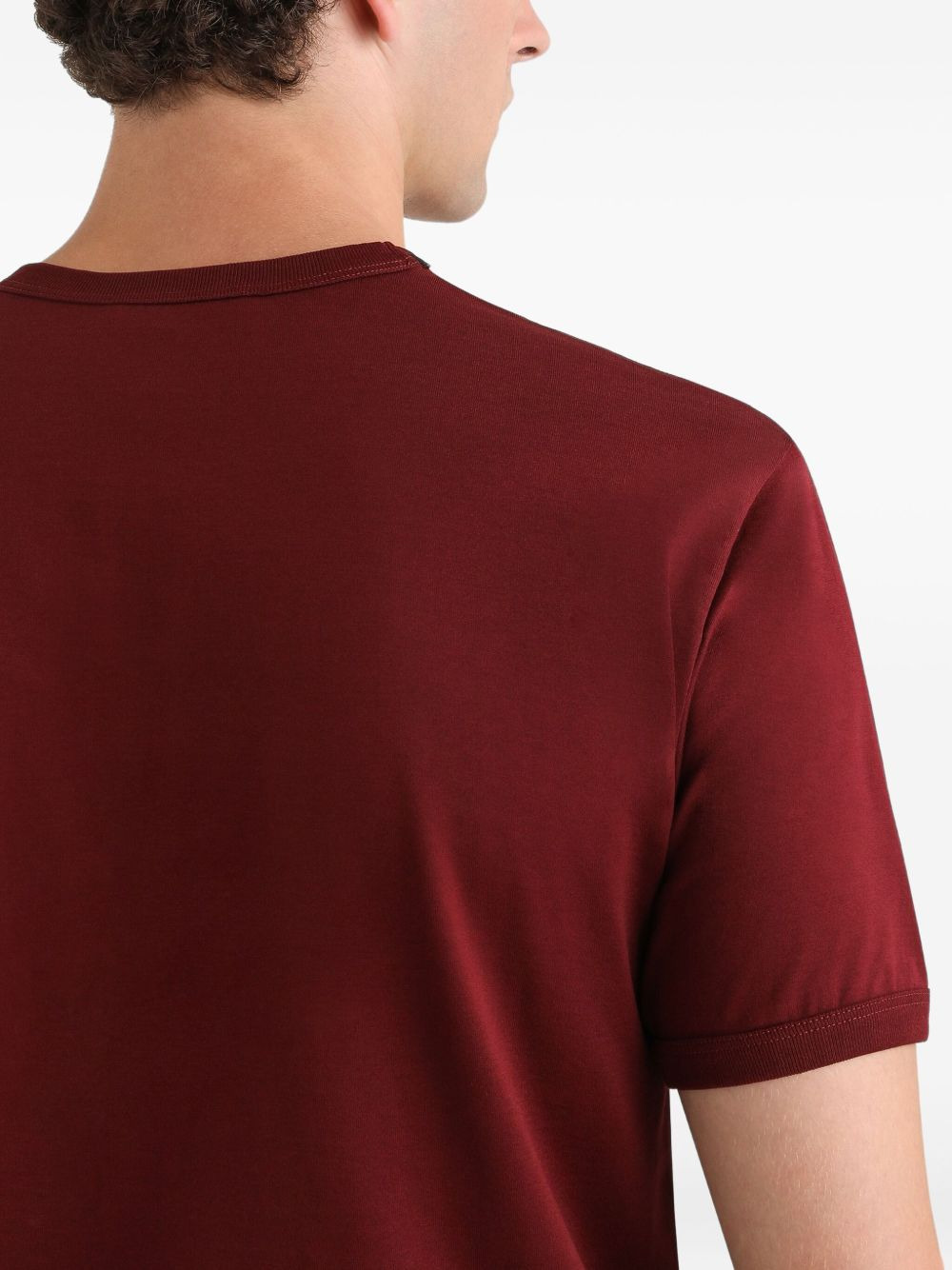 logo-detail crew-neck T-shirt - 5