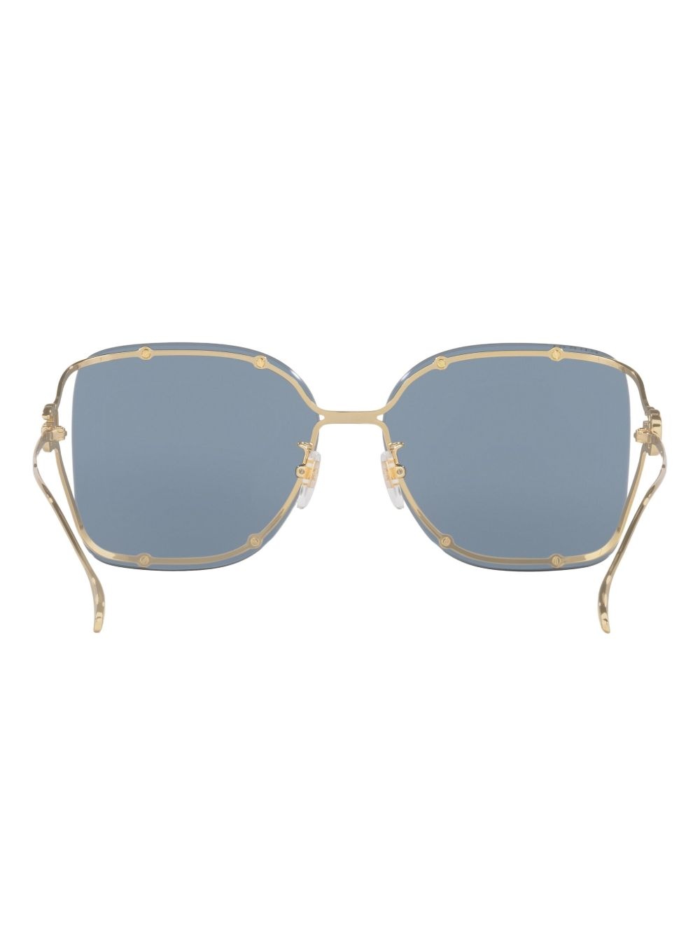 square-frame sunglasses - 3