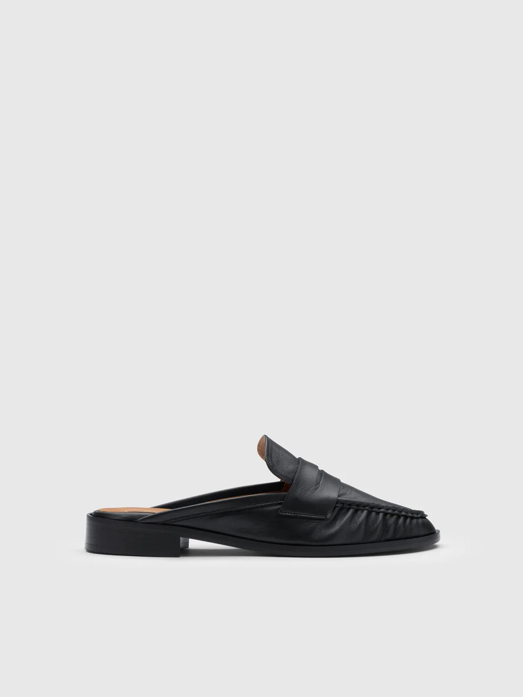 Capriana Black Nappa Slip-ins - 1
