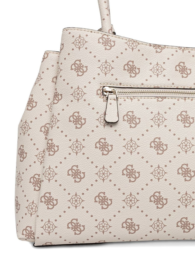 logo charm tote bag 4