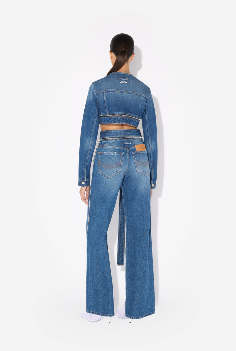 Jean Paul Gaultier THE BELTED DENIM JACKET outlook