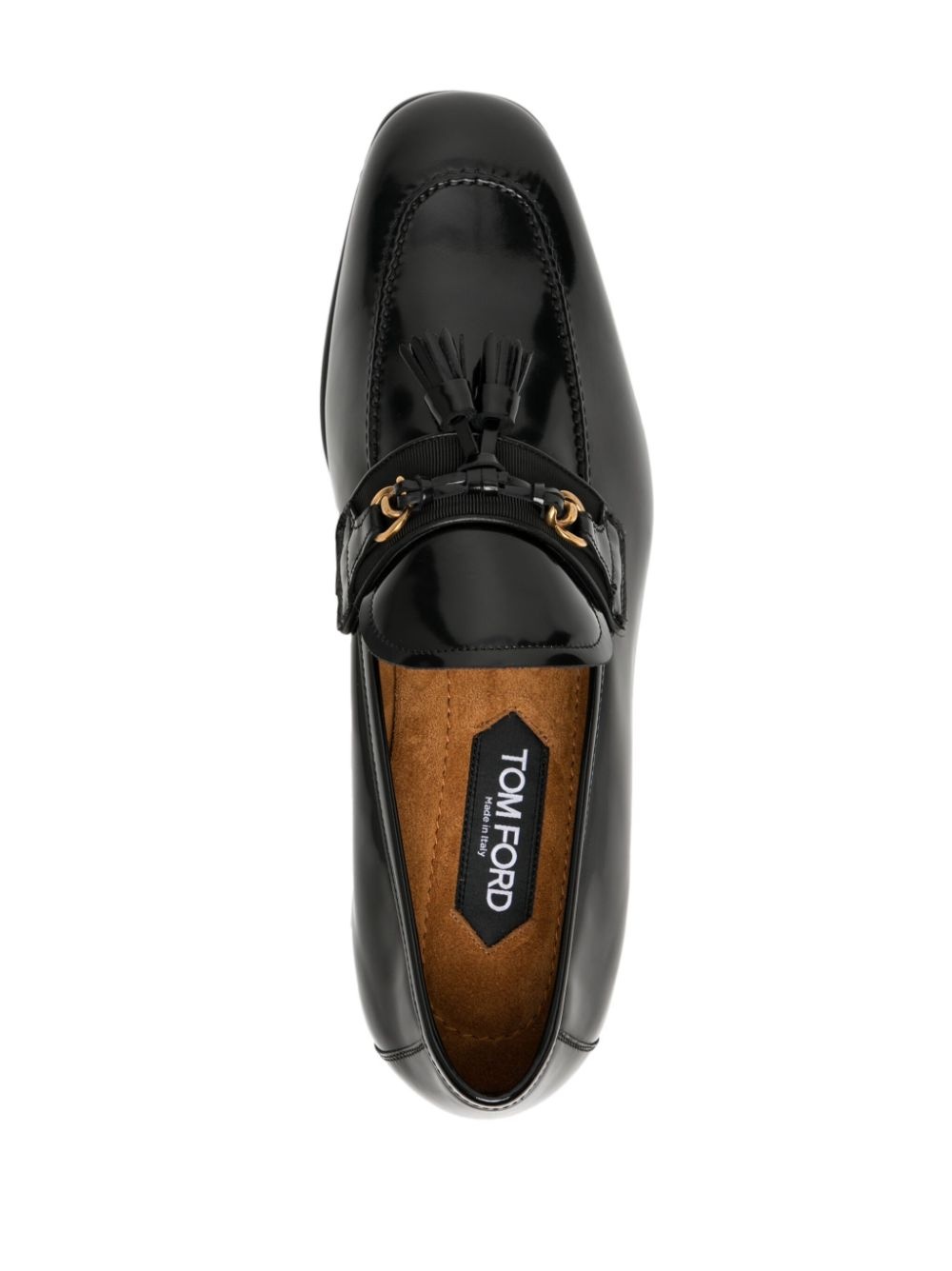 Sean tassel-detail leather loafers - 4