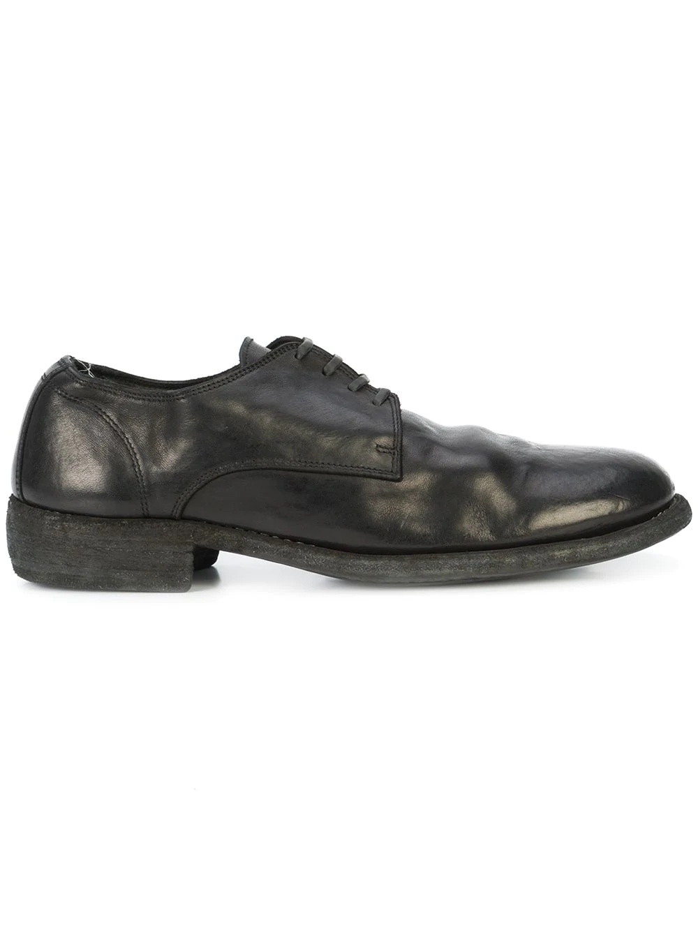 round toe lace up derby shoes - 1