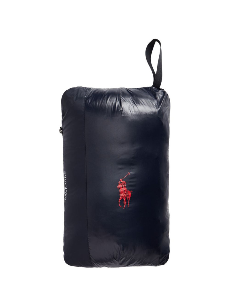 Beaton logo quilted gilet 5