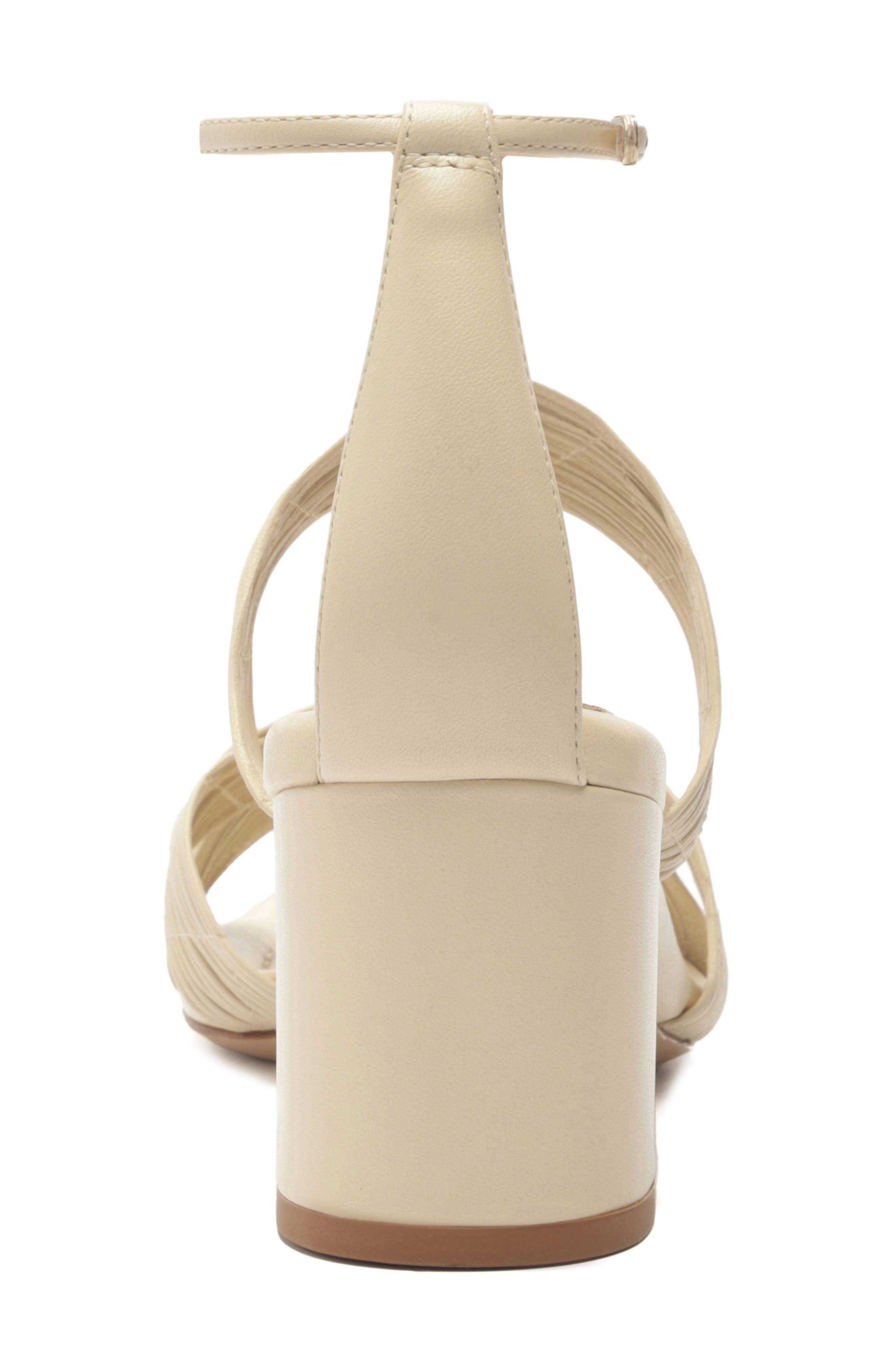 Alexandre Birman Olga Block Heel Sandal in Eggshell at Nordstrom - 7