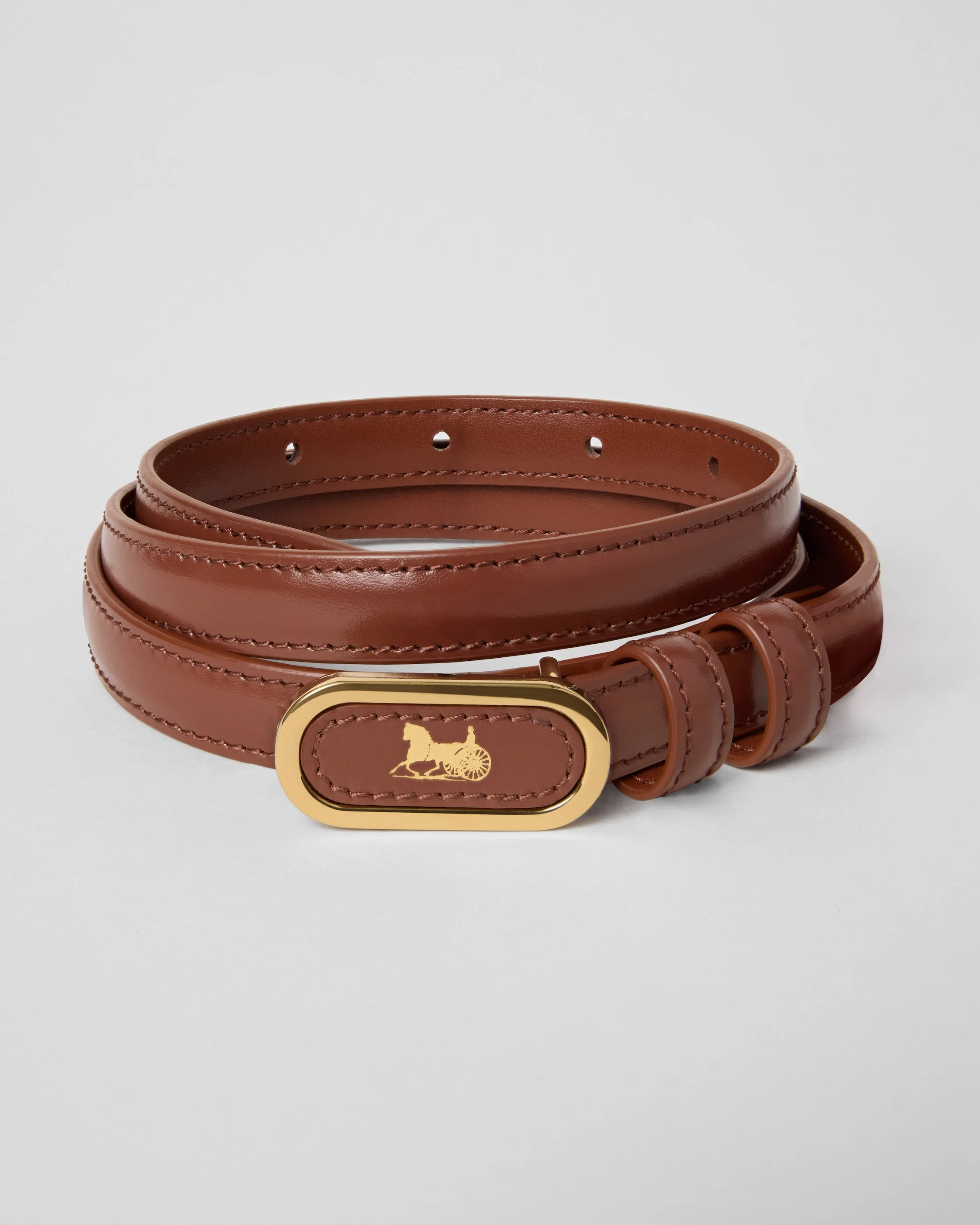 CHARIOT BELT 13 IN Taurillon Leather - 1