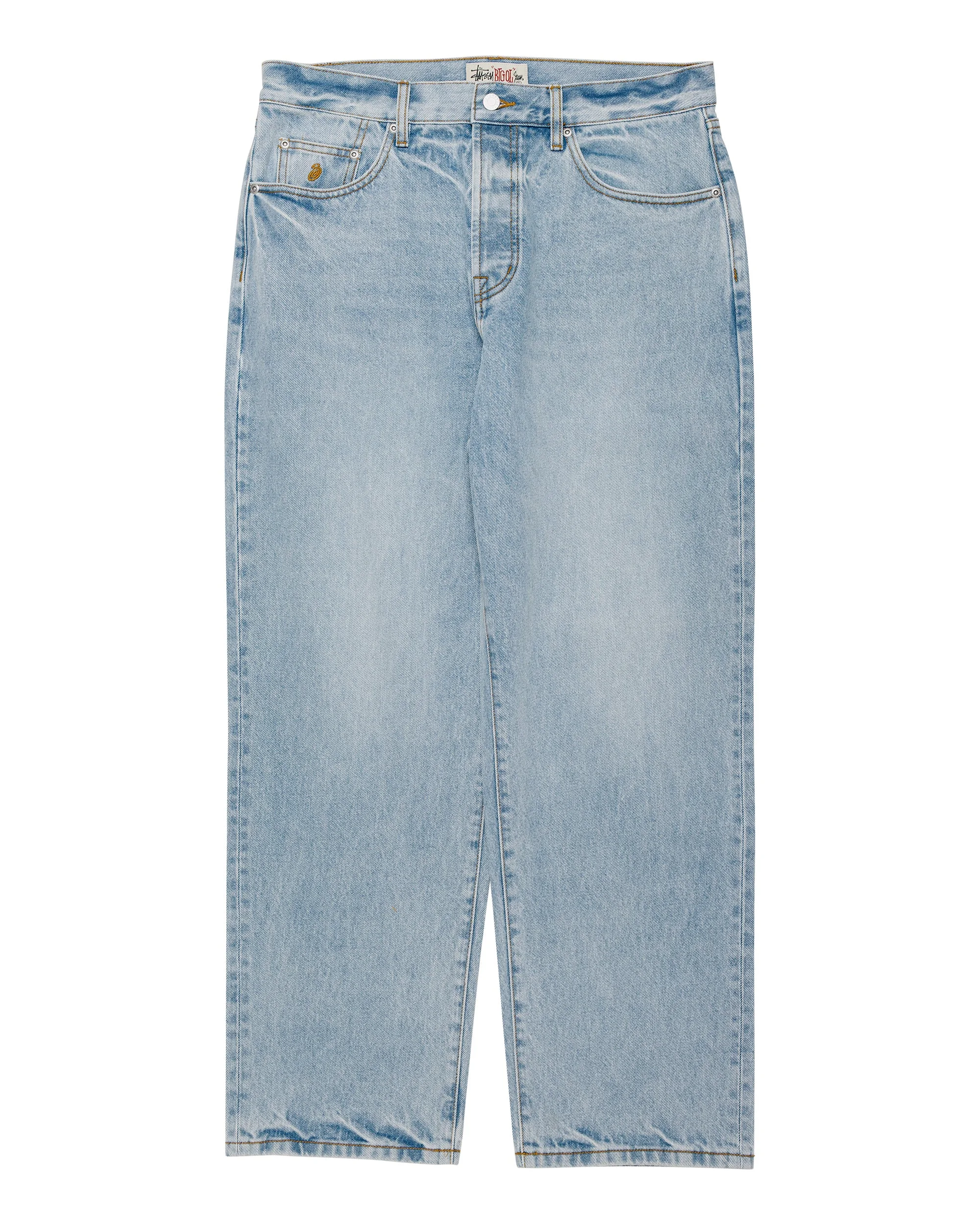 Stüssy Big Ol' Jean Denim Light Wash Indigo - 1