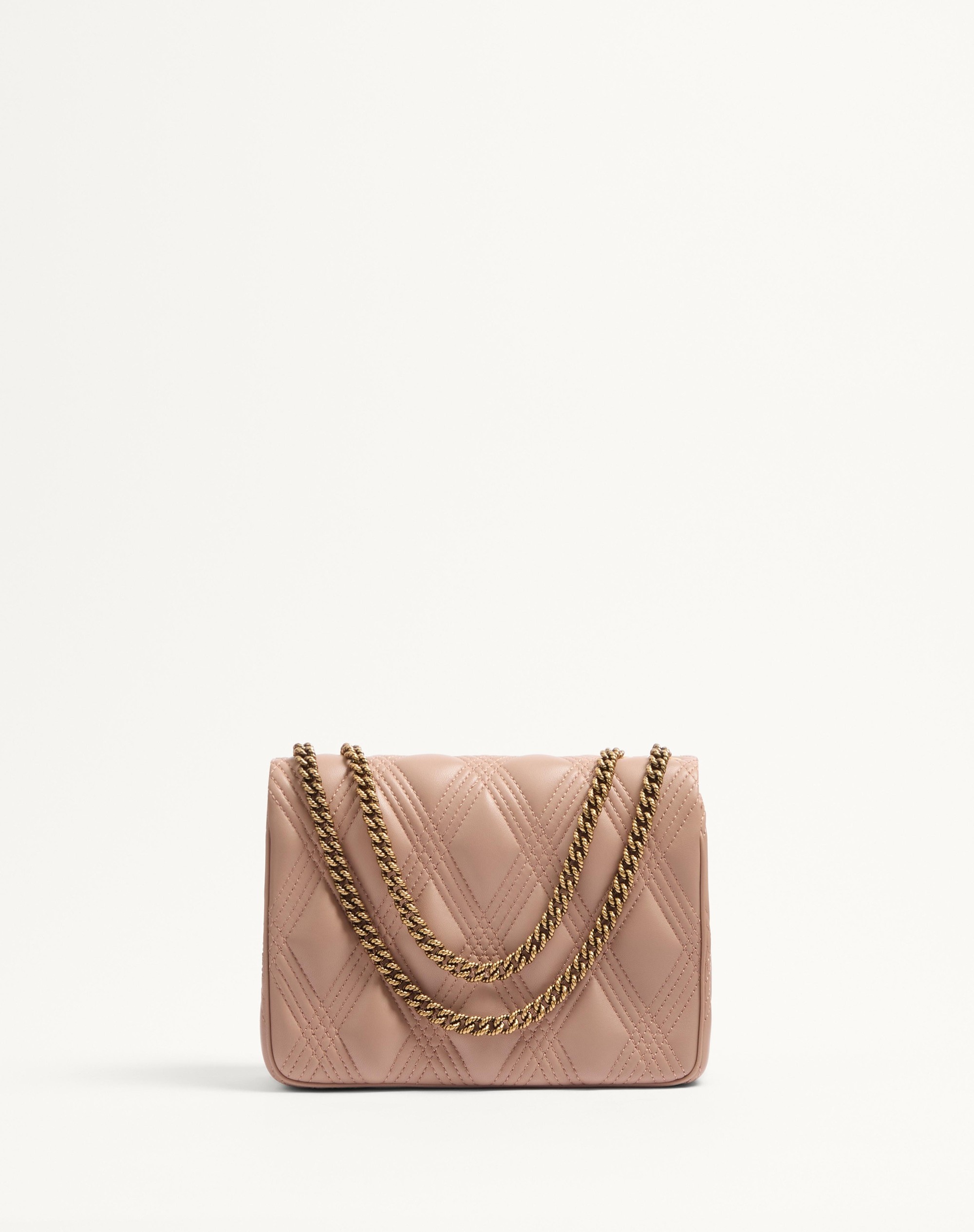 VALENTINO GARAVANI QUILTIE 67 MEDIUM SHOULDER BAG IN QUILTED NAPPA LEATHER - 4