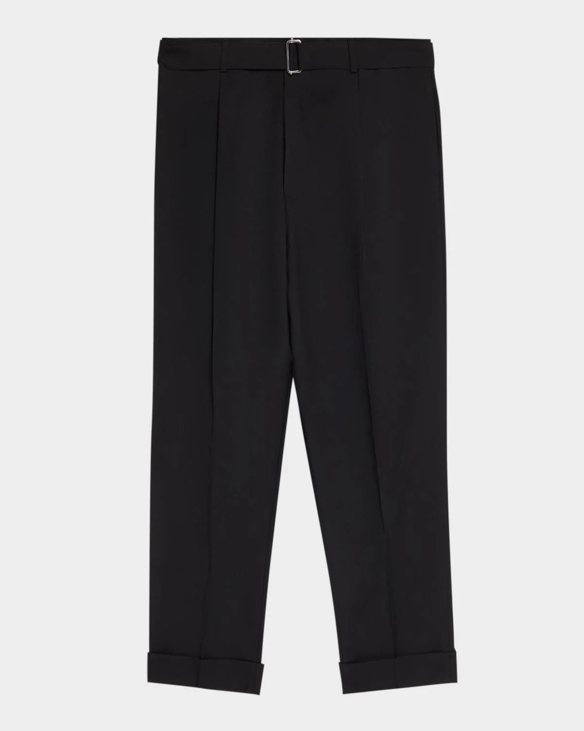 Men's Hugo Wool Belted Trousers - 1