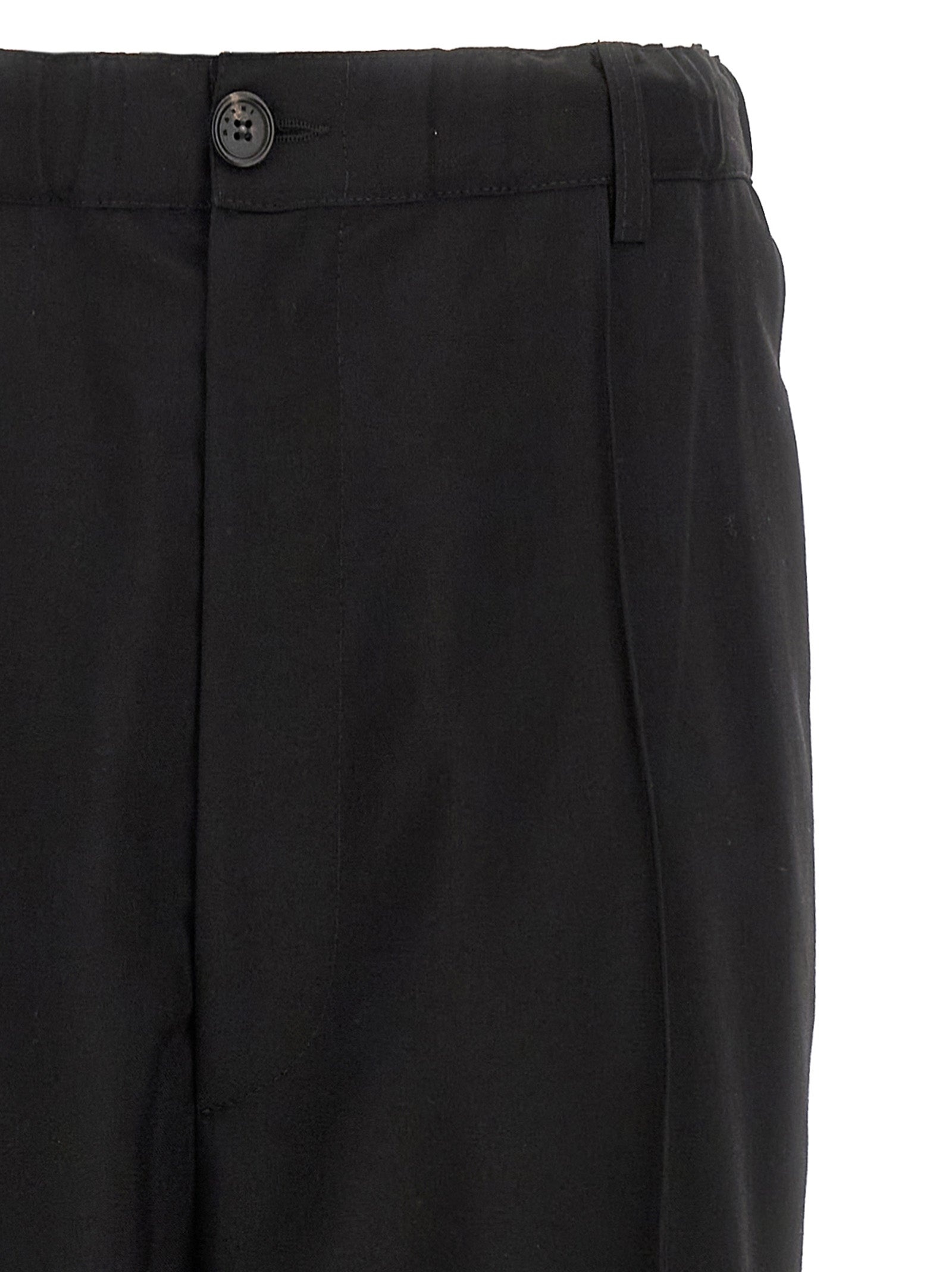 Tropical Wool Pants Black - 3