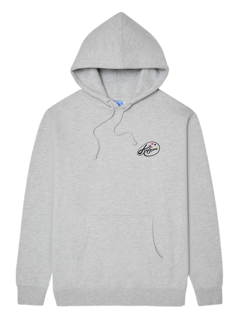 logo-print hoodie 1