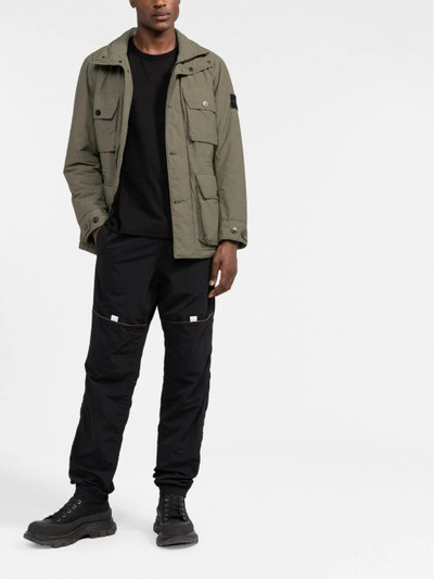 Stone Island Compass-patch field jacket outlook