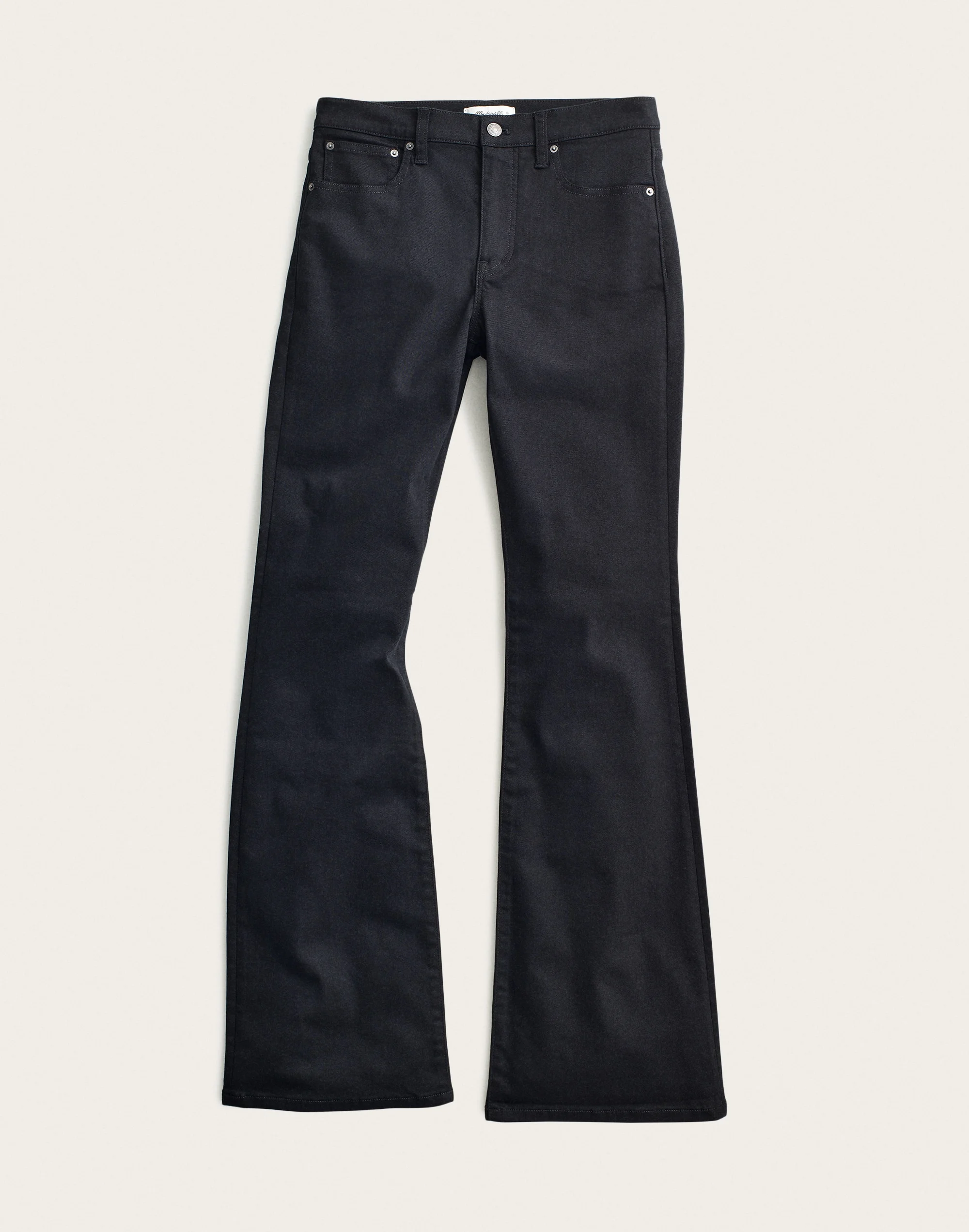 The Flare Jean in Super Stretch Denim - 1