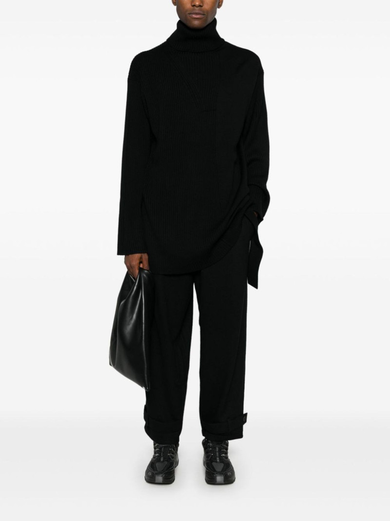 Yohji Yamamoto drop crotch trousers outlook