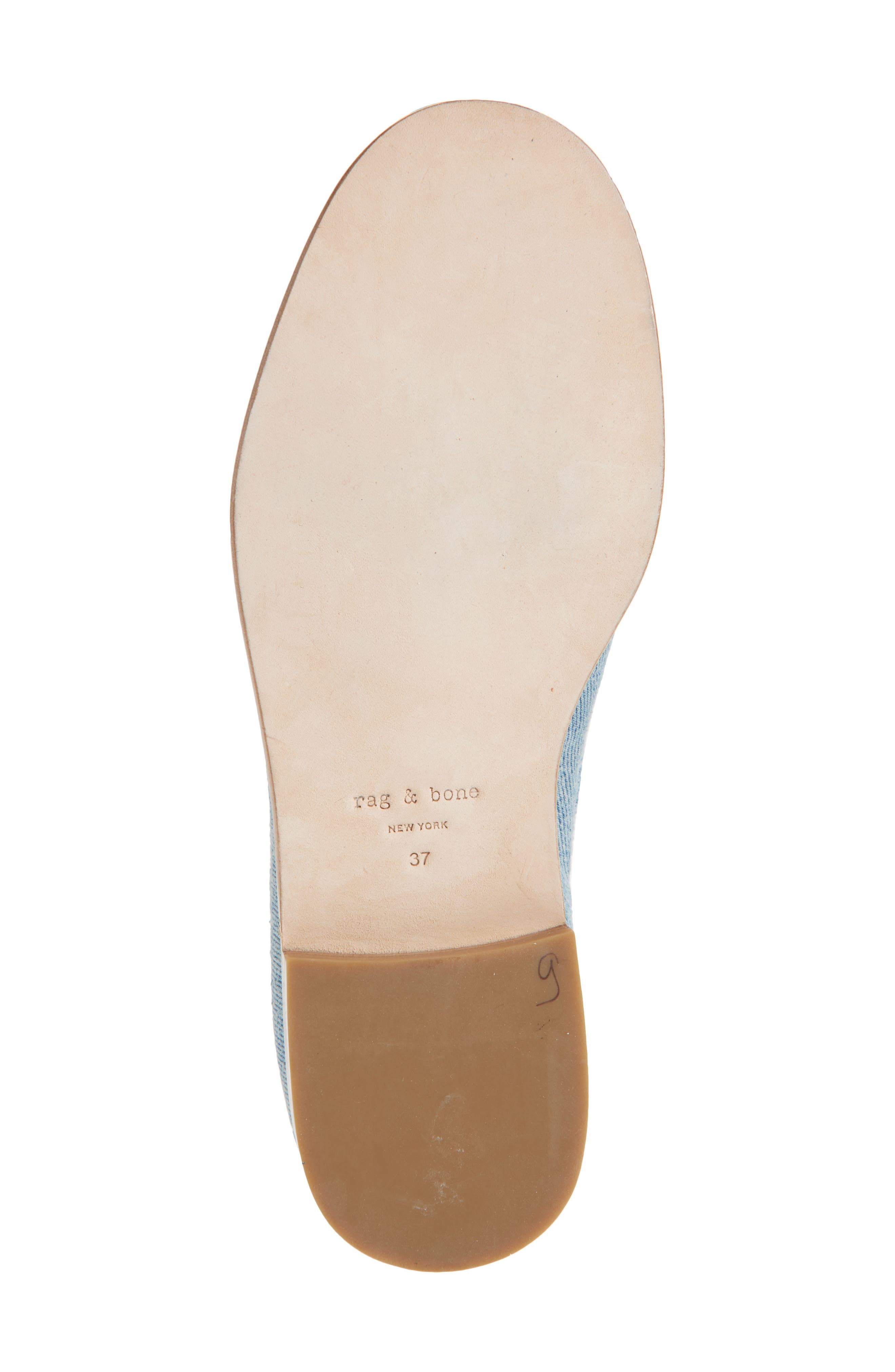 rag & bone Carter Denim Boat Shoe at Nordstrom - 6