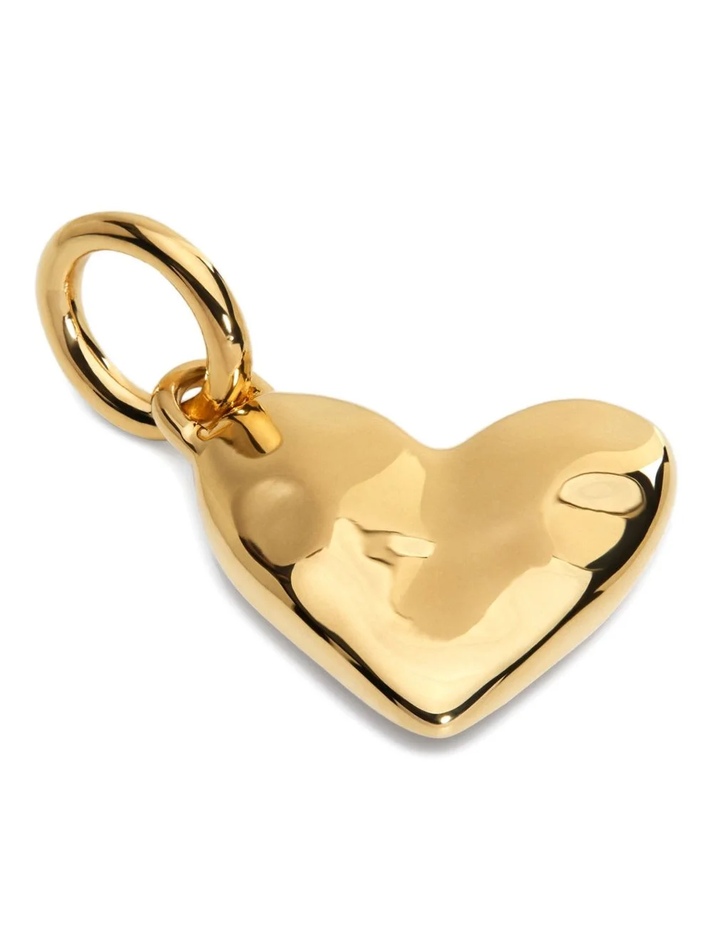 18K gold-vermeil heart-locket - 1