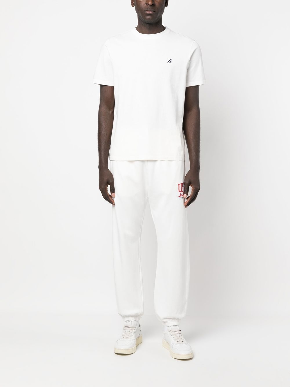 logo-print drawstring track pants - 2