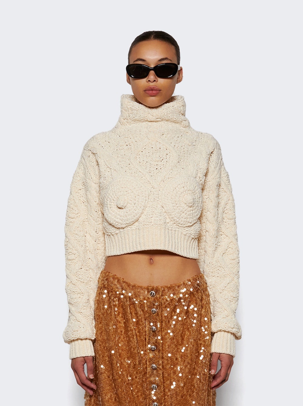 Sequined Midi Skirt Amber - 3