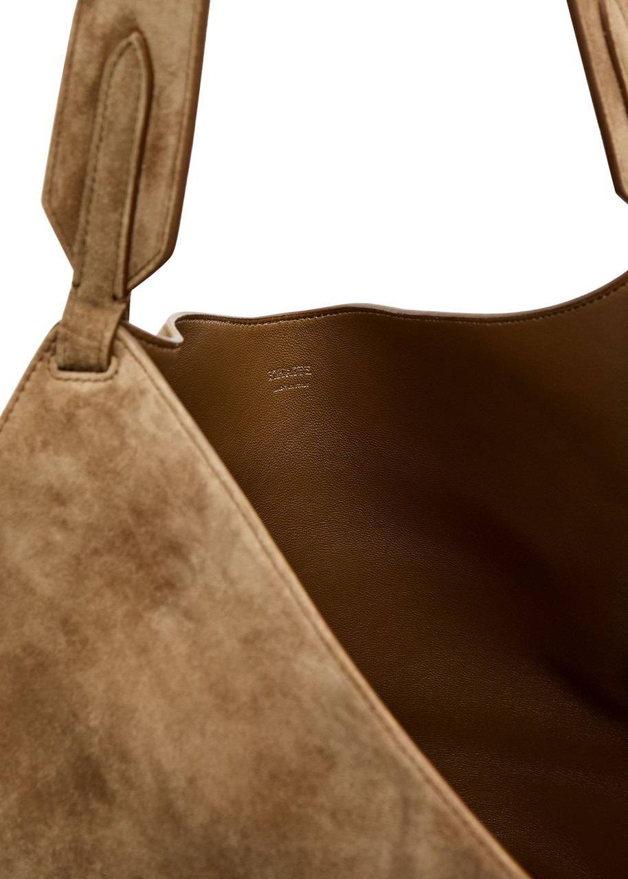 Khaite Lotus Small Suede Tote - 4