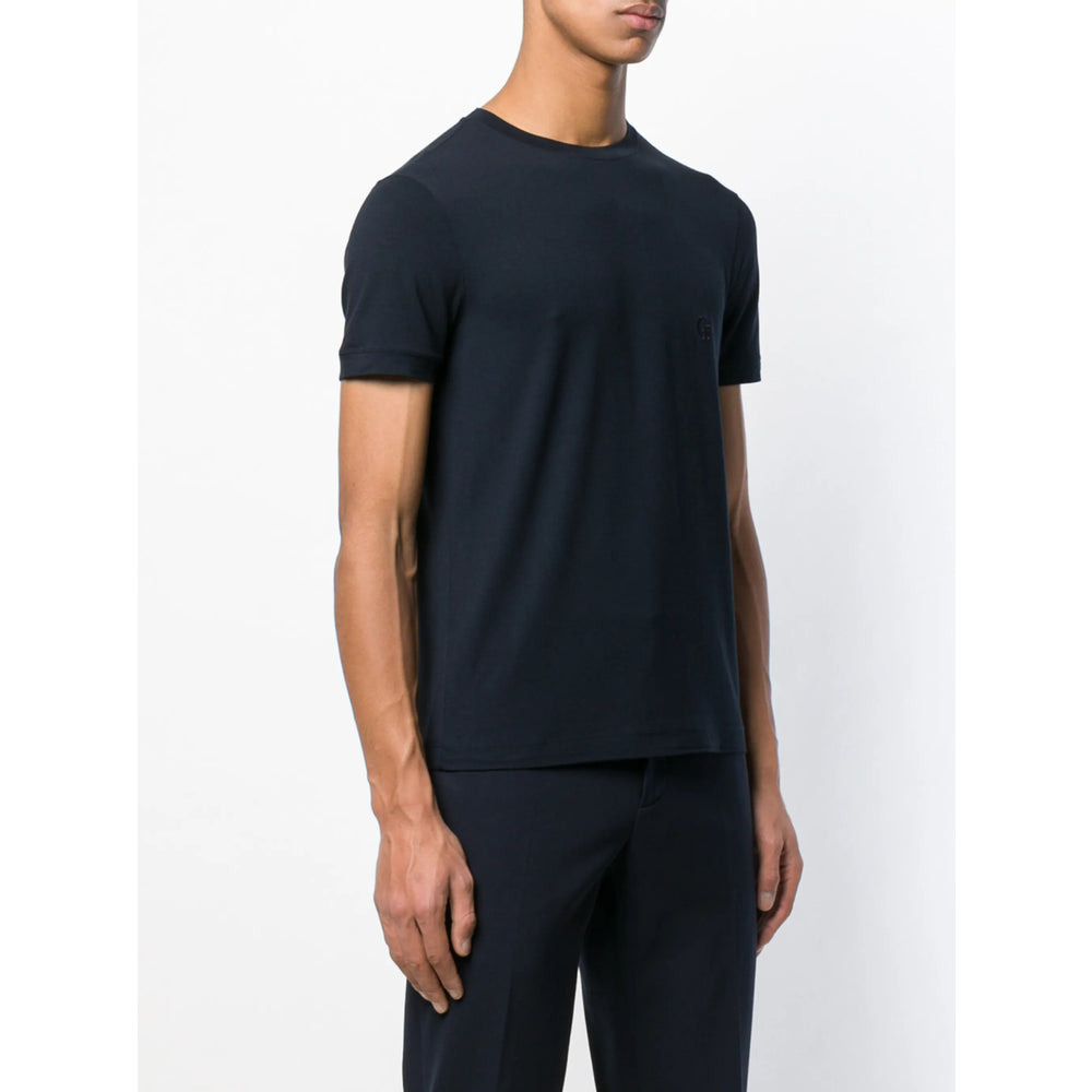 Giorgio Armani Blue T-Shirts & Vests - T-Shirts Men - 3
