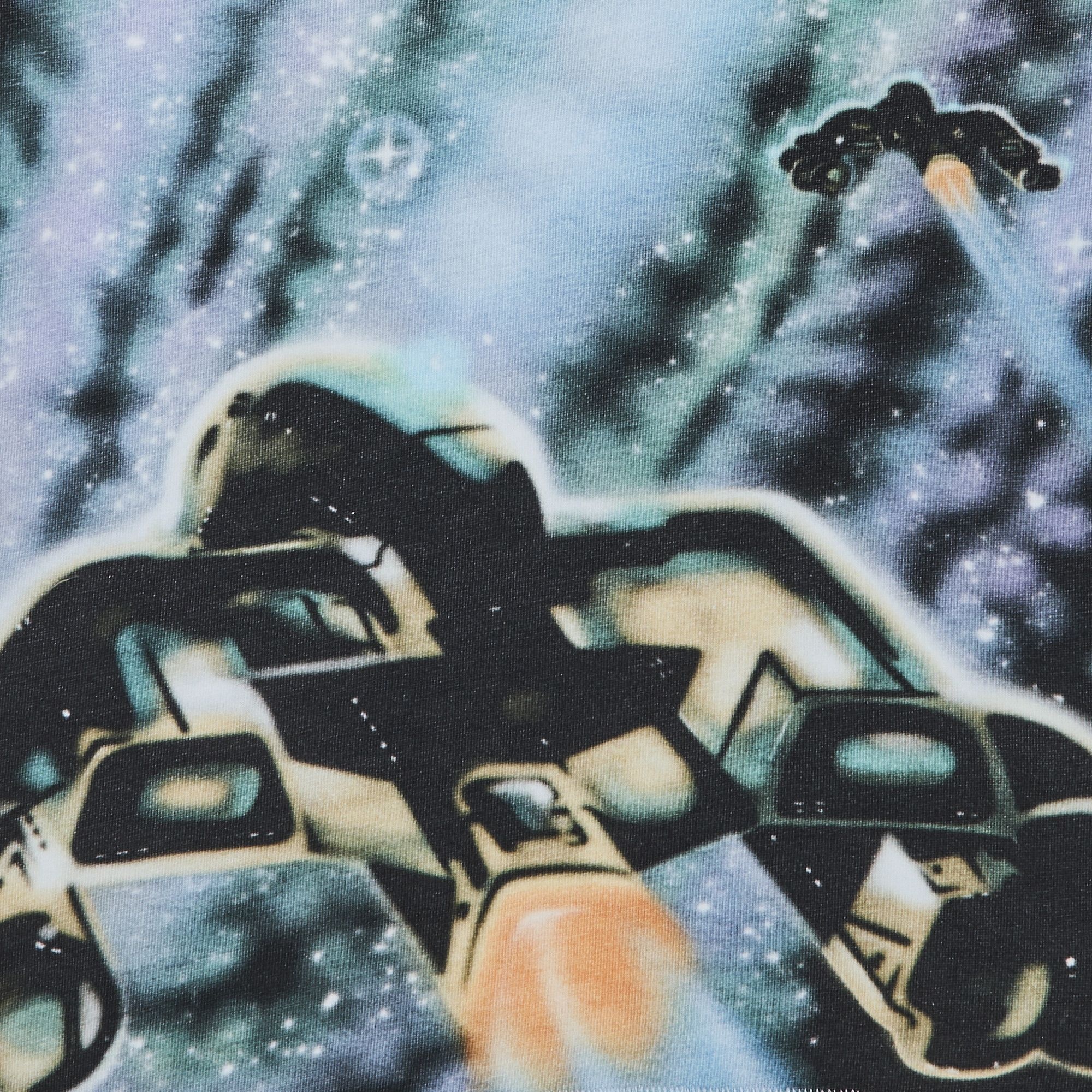 ERL Space Knit Tee 'Space Print' - 3