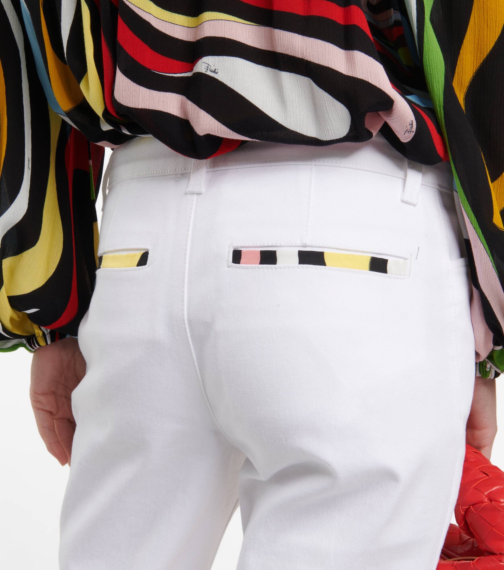 High-rise cropped pants - 6