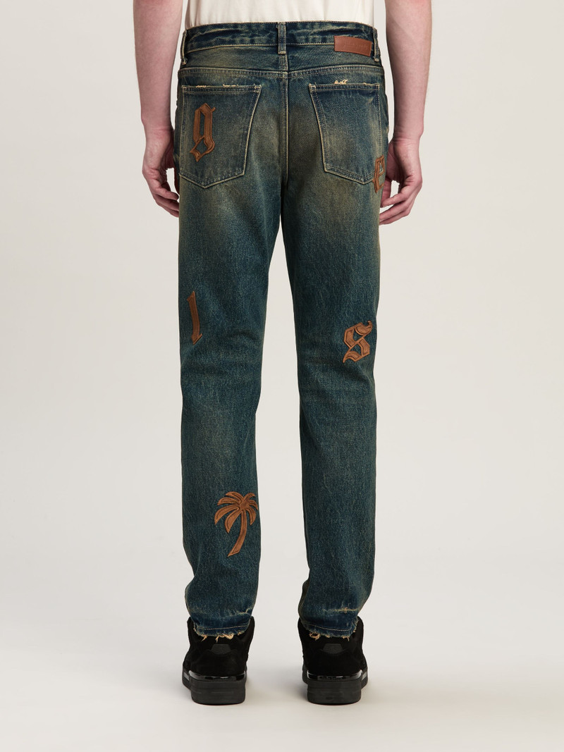 Logo Patches Jeans Loose Fit 5
