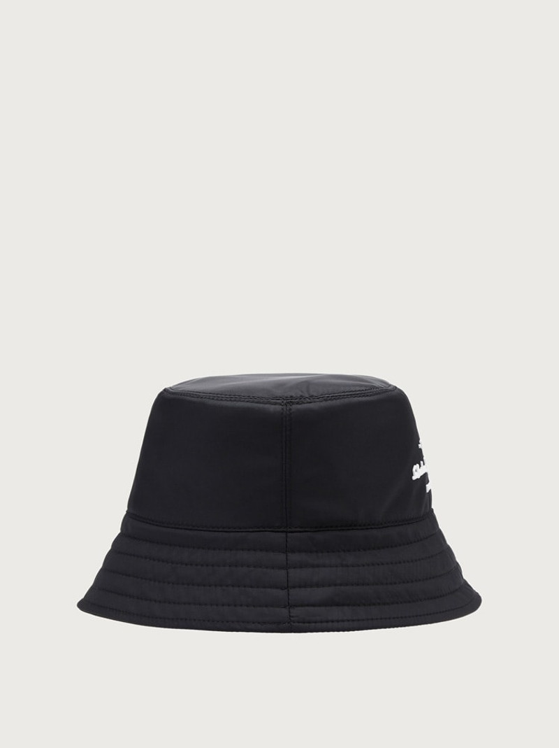 FERRAGAMO NYLON BUCKET HAT outlook