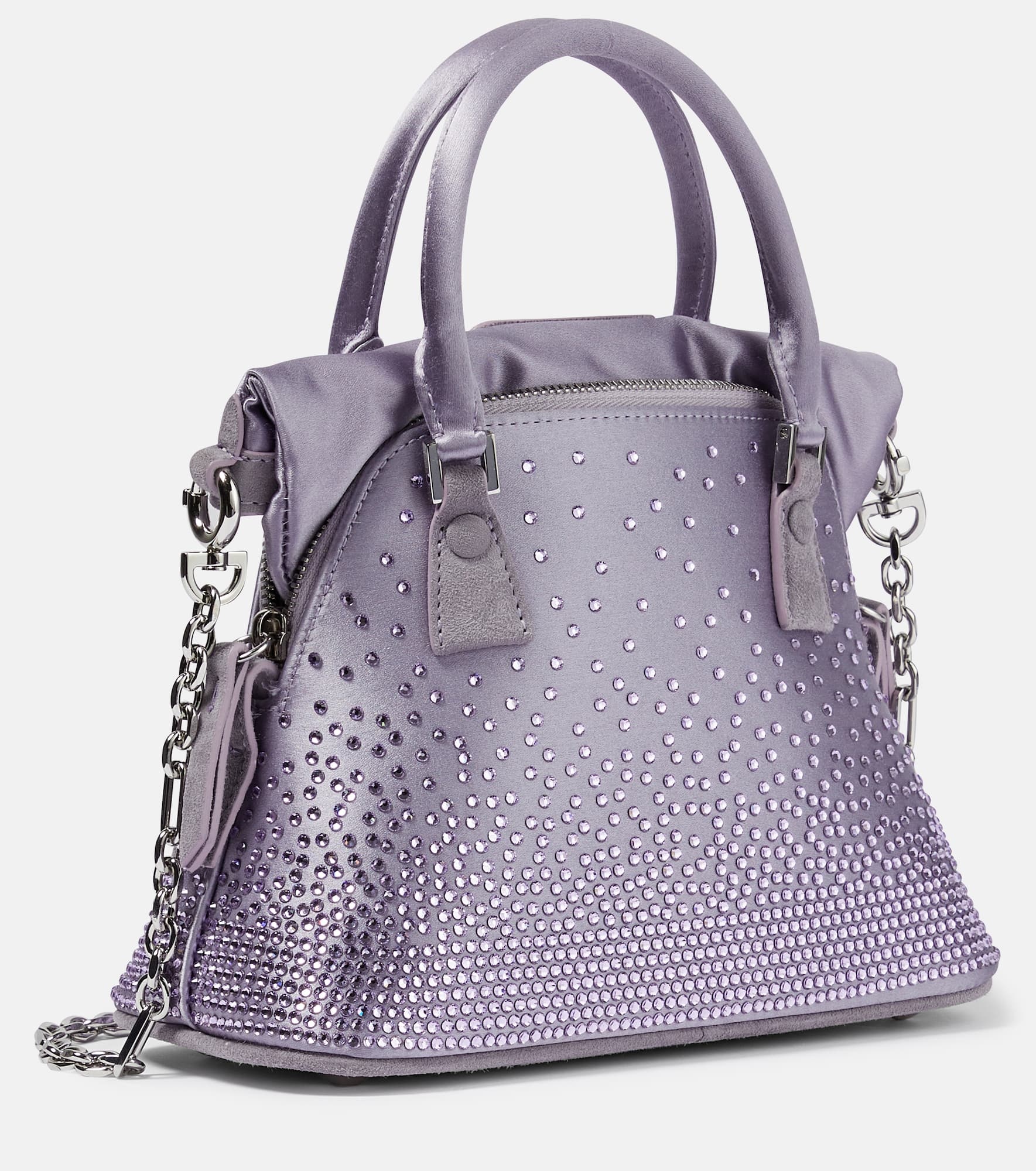 5AC Classique Micro satin shoulder bag - 4