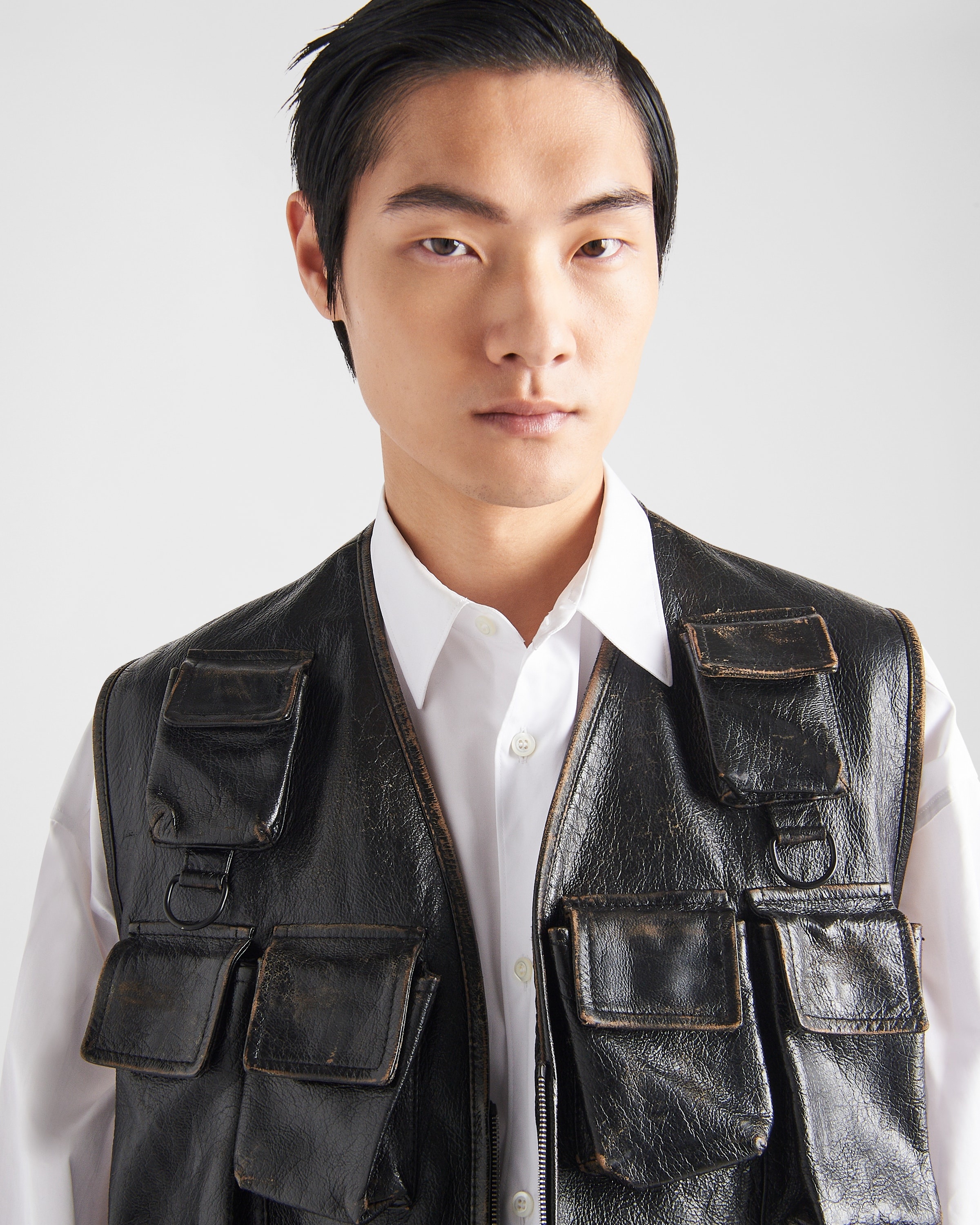 Prada Leather vest | REVERSIBLE