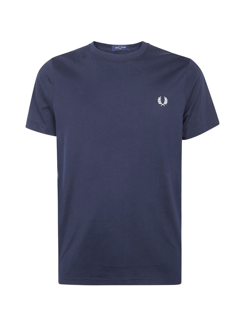 logo-embroidered T-shirt 1