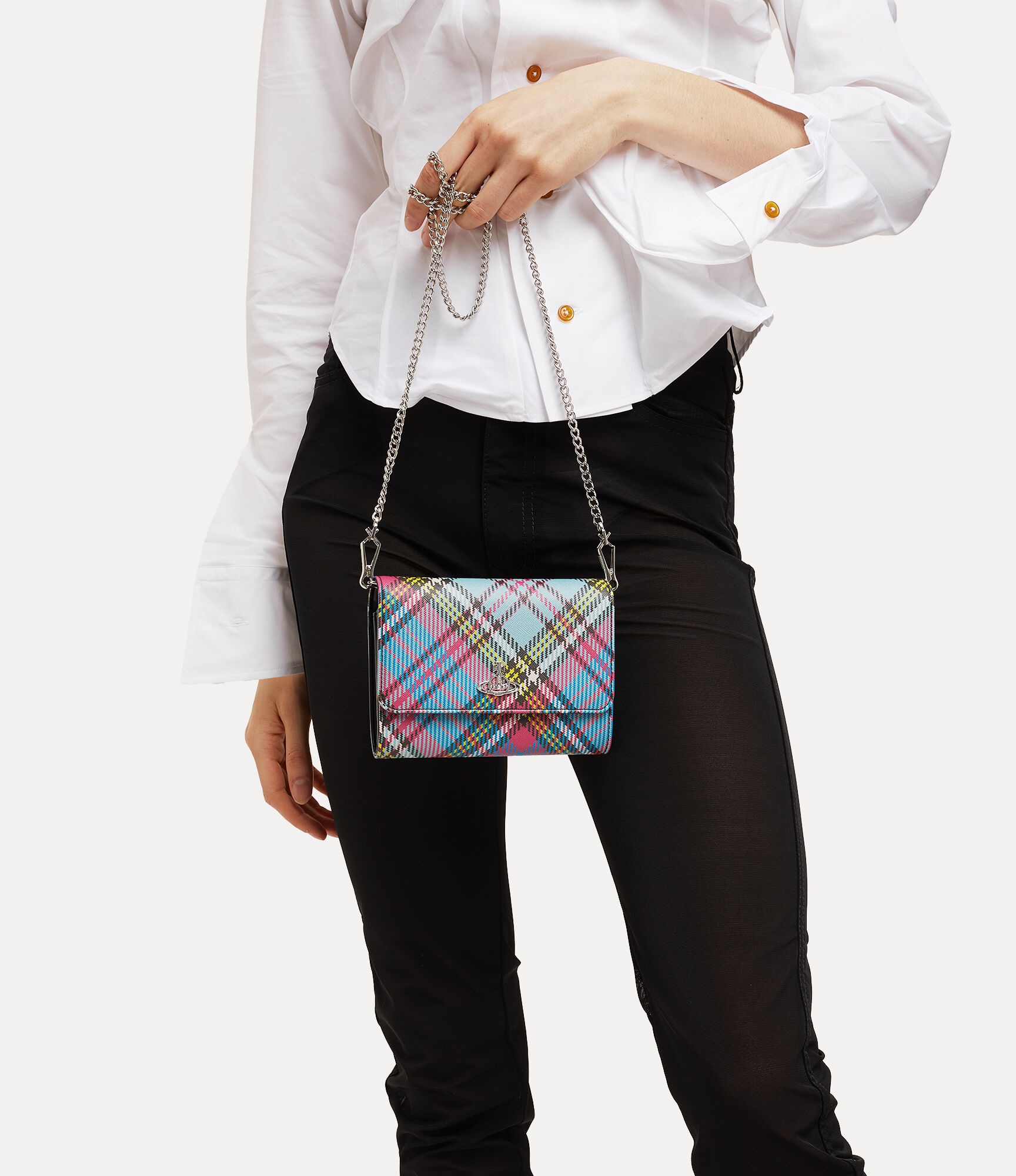 BIOGREEN SAFFIANO PRINTED CROSSBODY WALLET - 3