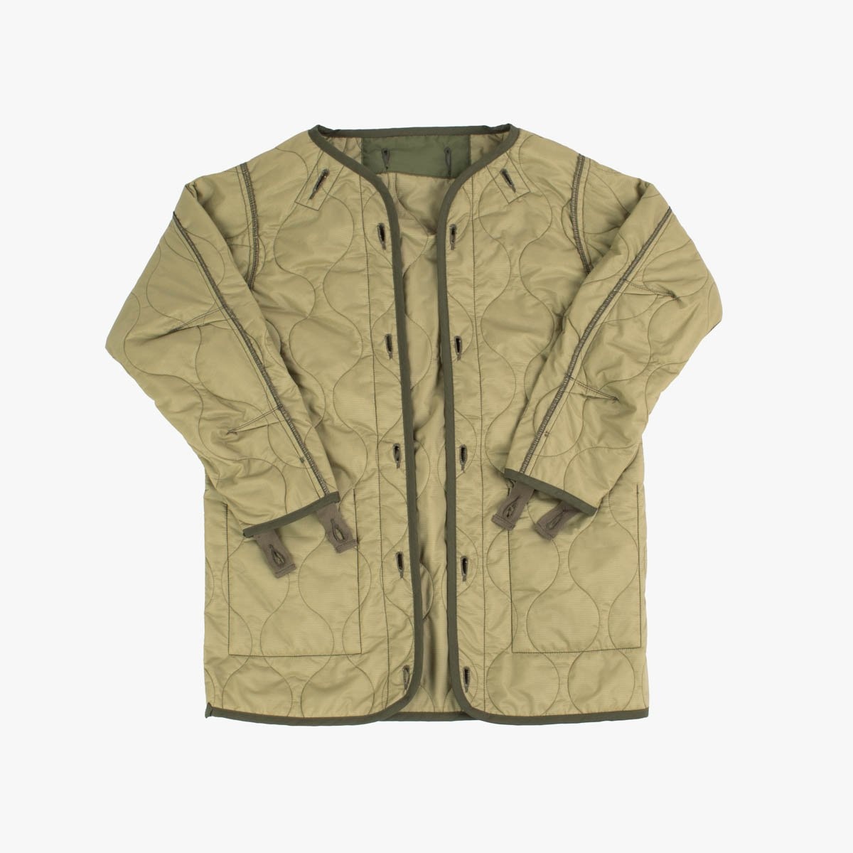 IHM-38-OLV 5oz Quilted Lining M-51 Type Field Coat - Olive - 8