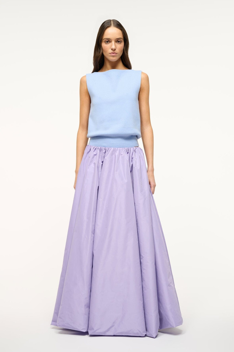 STAUD STAUD BELLAGIO SKIRT LILAC outlook