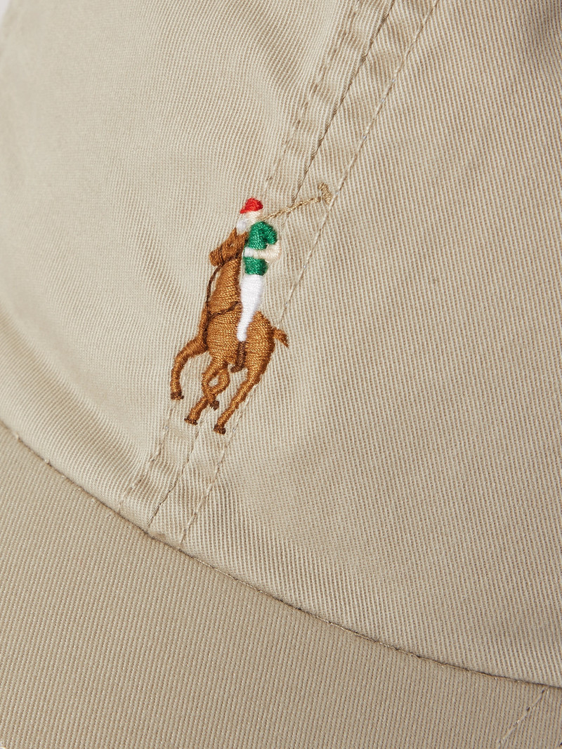 Logo-Embroidered Cotton-Twill Baseball Cap 4