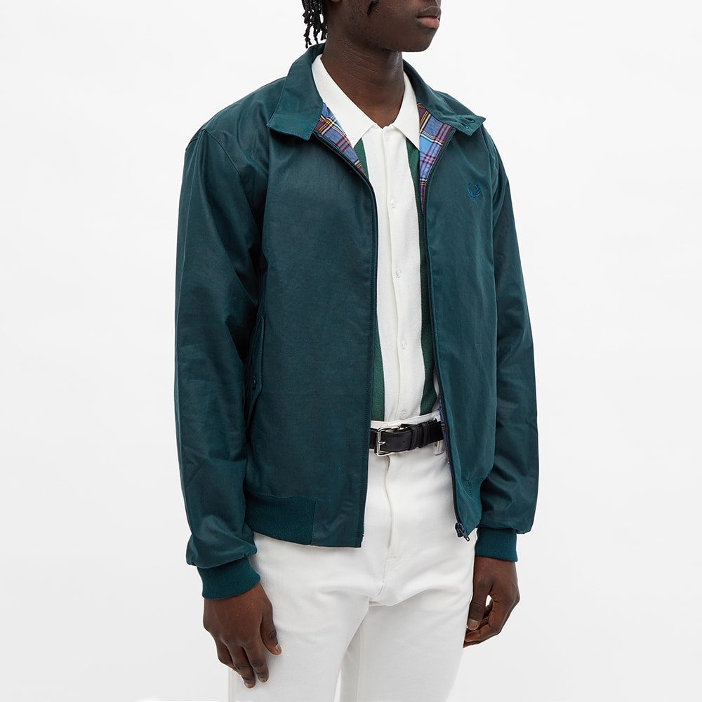 Fred Perry Wax Harrington - Made in England - 5