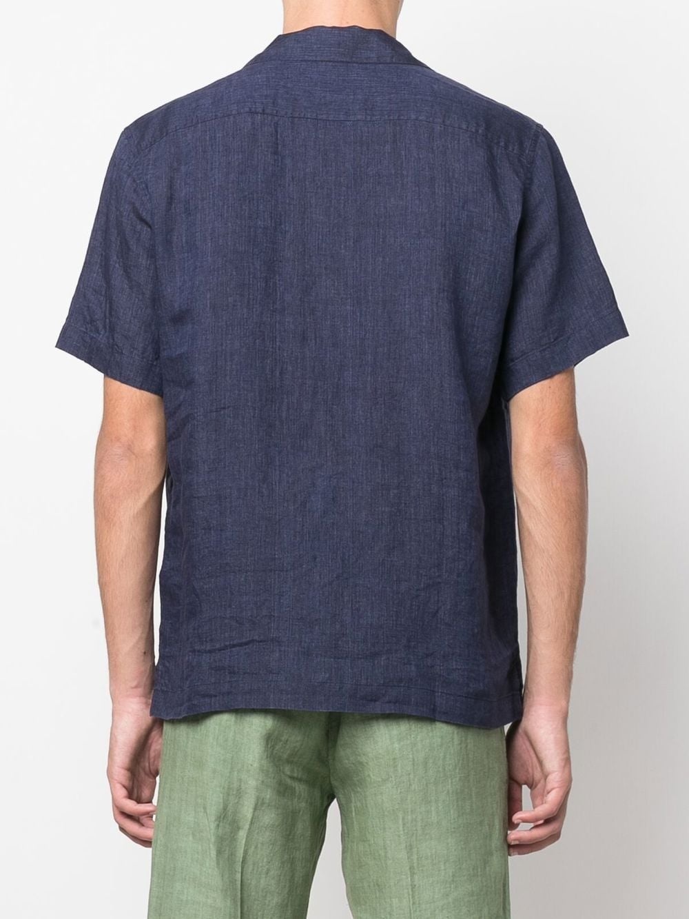 Angelo short-sleeve linen shirt - 4